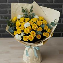 Букет цветов из:  Розы в Ленино Республика Крым