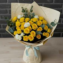 Букет цветов из:  Розы в Ленино Республика Крым