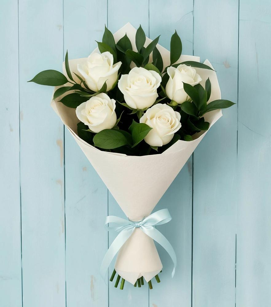 Букет цветов из: Розы в Ленино Республика Крым