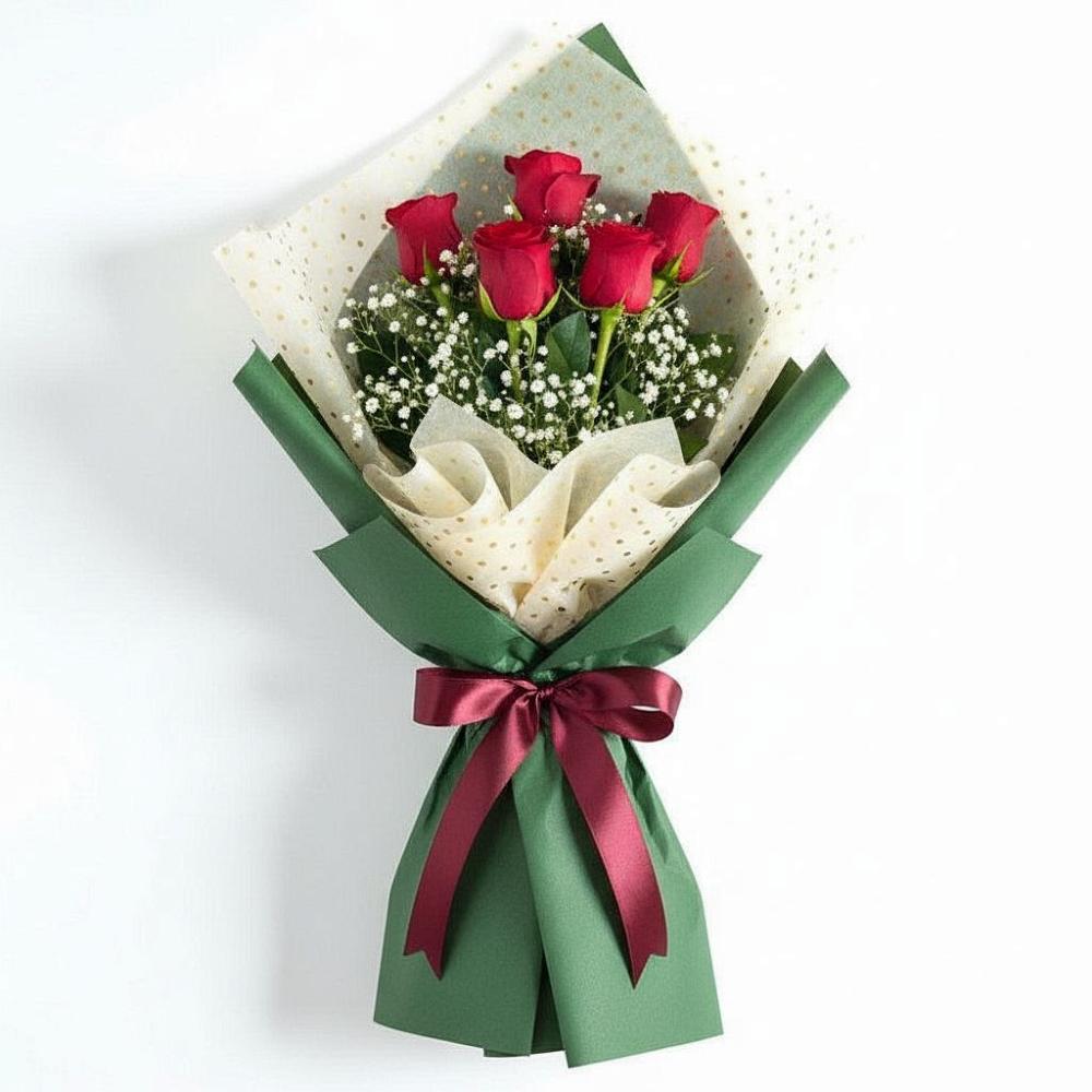 Букет цветов из: Розы в Ленино Республика Крым