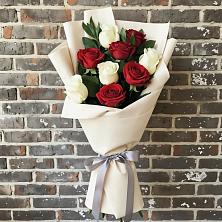 Букет цветов из:  Розы в Ленино Республика Крым