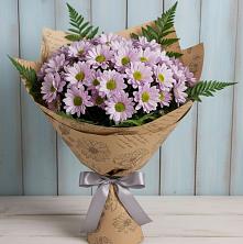 Букет цветов из:  Хризантемы в Ленино Республика Крым