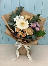 Букет цветов из:  Герберы и Хризантемы #REPLACE_PRED# Ленино Республика Крым