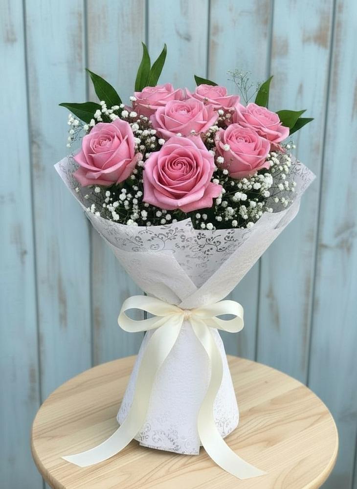 Букет цветов из: Розы в Ленино Республика Крым