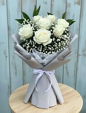 Букет цветов из:  Розы в Ленино Республика Крым