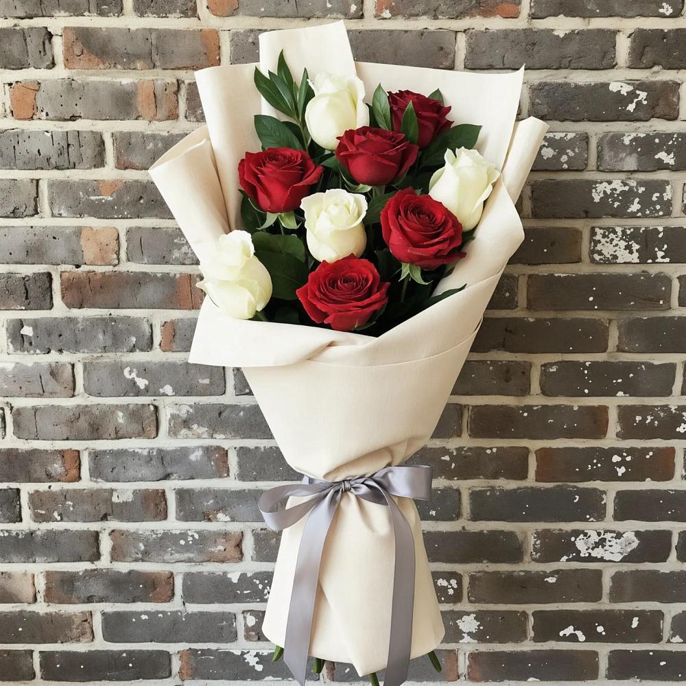 Букет цветов из: Розы в Ленино Республика Крым