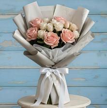 Букет цветов из:  Розы в Ленино Республика Крым