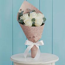 Букет цветов из:  Розы #REPLACE_PRED# Ленино Республика Крым