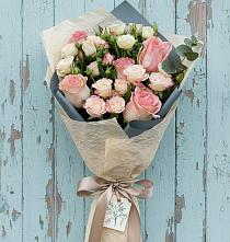 Букет цветов из:  Розы в Ленино Республика Крым