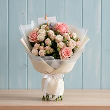 Букет цветов из:  Розы в Ленино Республика Крым