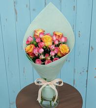 Букет цветов из:  Розы в Ленино Республика Крым