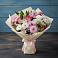 Букет цветов из: Хризантемы, Альстромерии и Розы в Ленино Республика Крым